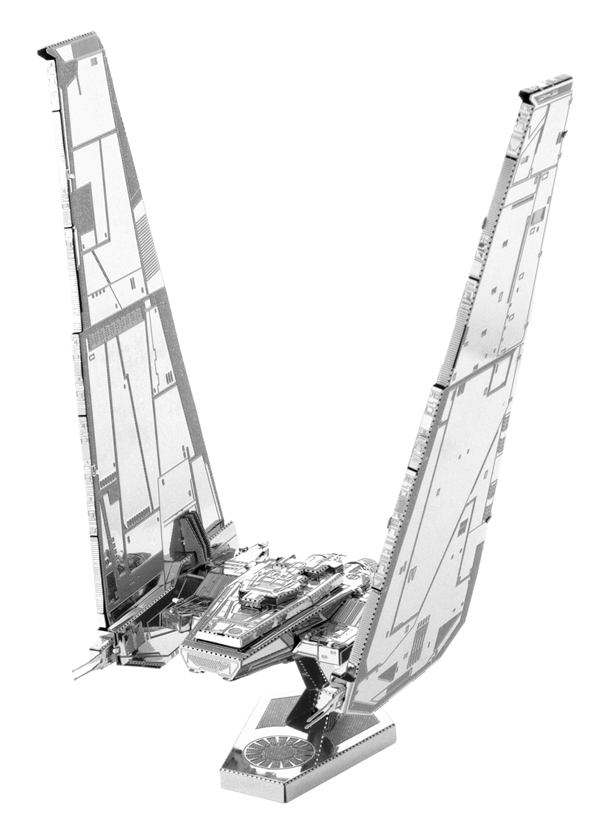 Kylo Ren's Command Shuttle - Star Wars - Metal Earth 3D Model Kit